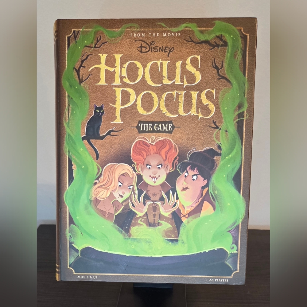 🎃 Disney Hocus Pocus Family Board Game NEW Complete Halloween Party Game